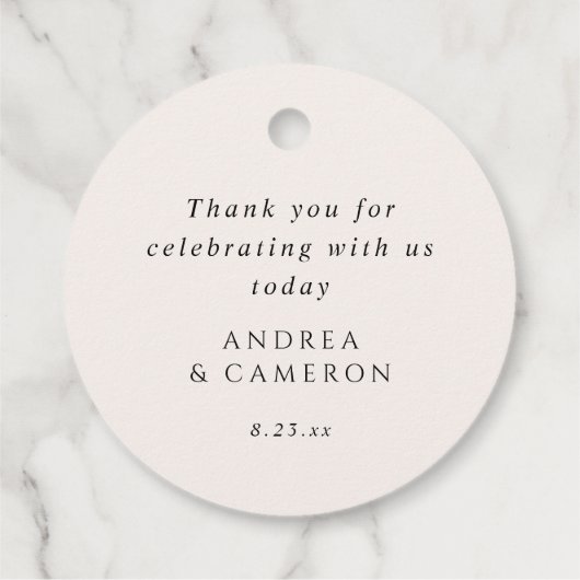 Boho Wildbloemen  herfst bruiloft Bedankjes Labels (Achterkant)