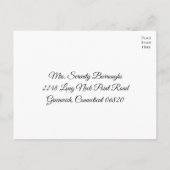 Boho Wildbloemen Lente Bloemen Bruiloft RSVP Uitnodiging Briefkaart (Achterkant)