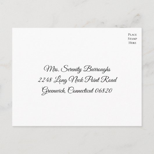 Boho Wildbloemen Lente Bloemen Bruiloft RSVP Uitnodiging Briefkaart (Achterkant)