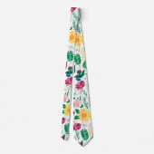 Boho Wildbloemen Meadow Floral Design Stropdas (Achterkant)