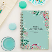 Boho Wildbloemen - Naam Notitieboek