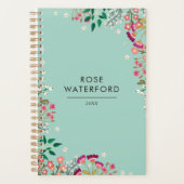Boho Wildbloemen - Naam Planner (Voorkant)