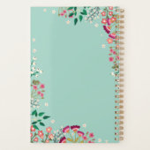 Boho Wildbloemen - Naam Planner (Achterkant)