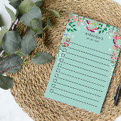 Boho Wildbloemen - om een lijst te maken - Naam Post-it® Notes