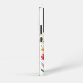 Boho Wildbloemen Paarse Blauw Geel Sinaasappel Samsung Galaxy Hoesje (Rechterkant)
