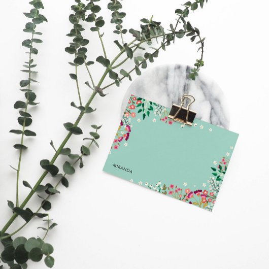 Boho Wildbloemen Post-it® Notes
