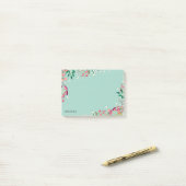 Boho Wildbloemen Post-it® Notes (Op bureau)