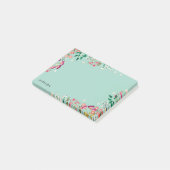 Boho Wildbloemen Post-it® Notes (Schuin)