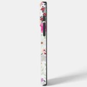 Boho Wildbloemen Roze Bloemen Case-Mate iPhone Case (Achterkant / Links)
