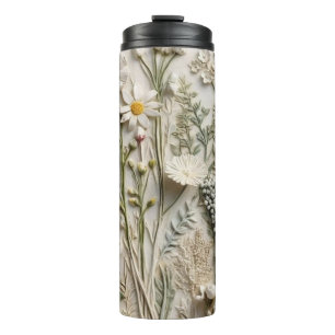 Boho Wildbloemen Thermosbeker