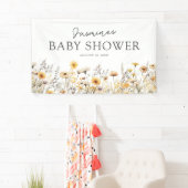 Boho Wilde Bloem Baby Borrel Spandoek (Insitu)