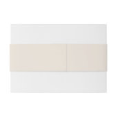 Boho Wilde Bloem Buikband voor Trouwfeest Uitnodigingen Wikkel (Achterkant Voorbeeld)