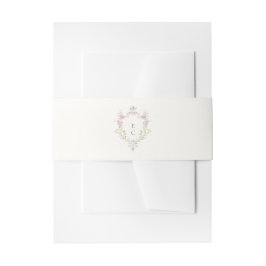 Boho Wilde Bloem Elegante Trouwdag Uitnodigingen Wikkel