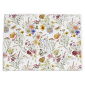 Boho wilde bloem groot cadeauzakje (Voorkant)