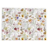 Boho wilde bloem groot cadeauzakje (Achterkant)