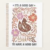 Boho Wilde Bloem Het Is Een Goede Dag Om Een Goede Planner (Voorkant)