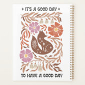 Boho Wilde Bloem Het Is Een Goede Dag Om Een Goede Planner (Achterkant)