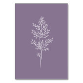 Boho Wilde Bloem Moderne Waterverf Bruiloft Kaart (Achterkant)