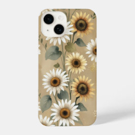 "Boho wilde bloem patroon voor telefoon geval, iPhone 14 Hoesje