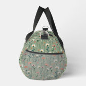 Boho Wilde Bloem Sage Groen Monogram Plunjezak (Rechts)