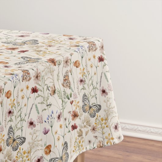 Boho Wilde Bloem Tafelkleed