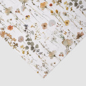 Boho Wilde Bloem Tissuepapier (Detail)