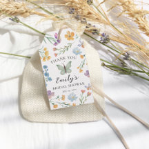 Boho Wilde Bloem & Vlinder Bruidsdouche