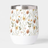 Boho Wilde Bloem Waterverf (Achterkant)