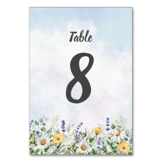 Boho wilde bloem waterverf gepersonaliseerde trouw kaart
