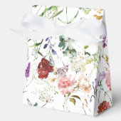 Boho Wilde Bloem Waterverf Lente Bloem Bedankdoosjes (Voorkant)