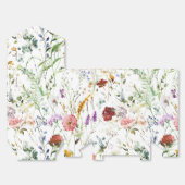 Boho Wilde Bloem Waterverf Lente Bloem Bedankdoosjes (Ongevouwen)
