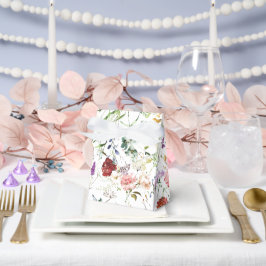 Boho Wilde Bloem Waterverf Lente Bloem Bedankdoosjes