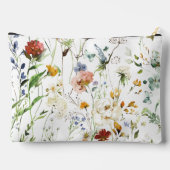Boho Wilde Bloem Waterverf Lente Bloem Etui (Achterkant)