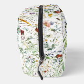 Boho Wilde Bloem Waterverf Lente Bloem Toilettasje (Rechts)