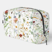 Boho Wilde Bloem Waterverf Lente Bloem Toilettasje (Rechterhoek)
