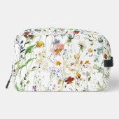 Boho Wilde Bloem Waterverf Lente Bloem Toilettasje (Achterkant)