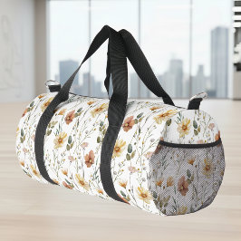 Boho Wilde Bloem Waterverf Plunjezak