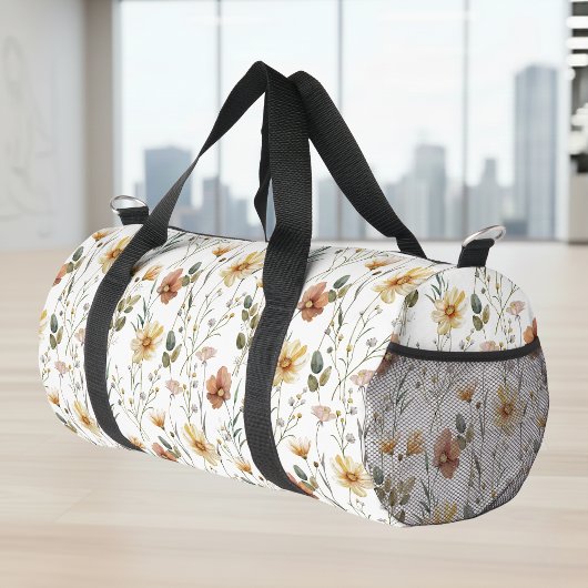 Boho Wilde Bloem Waterverf Plunjezak