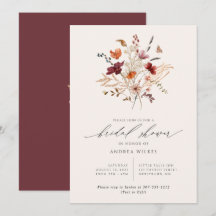 Boho Wilde Bloemen Bruidsfeest