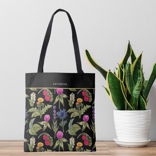 Boho Wilde Bloemen Cute Trendy Elegant Tote Bag