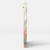 Boho Wilde Bloemen en Vlinders iPhone Case iPhone Hoesje (Linkerkant)
