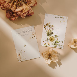 Boho Wildebloemen Huwelijk Wensen en Advies