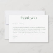 Boho Wildflower Aangepaste Bericht Vrijgezellenfee Bedankkaart (Voorkant)