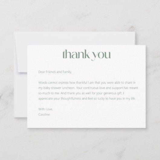 Boho Wildflower Aangepaste Bericht Vrijgezellenfee Bedankkaart (Voorkant)