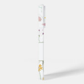 Boho Wildflower Aangepaste Naam Monogram Case-Mate iPhone Case (Achterkant / Rechts)