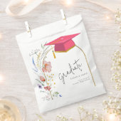 Boho WIldflower afstudeerfeest Bedankzakje (Geknipt)
