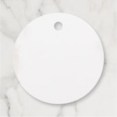 Boho Wildflower Baby shower Bedankjes Labels (Achterkant)