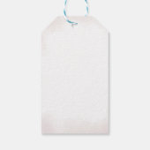 Boho Wildflower Baby shower Cadeaulabel (Achterkant)