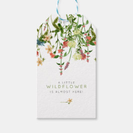 Boho Wildflower Baby shower Gift Labels Cadeaulabel
