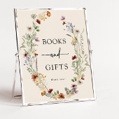 Boho Wildflower Baby shower Poster